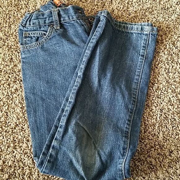 Old Navy Medium Blue Wash Adjustable Waist Skinny Jean's 10 Regular - Picture 1 of 3